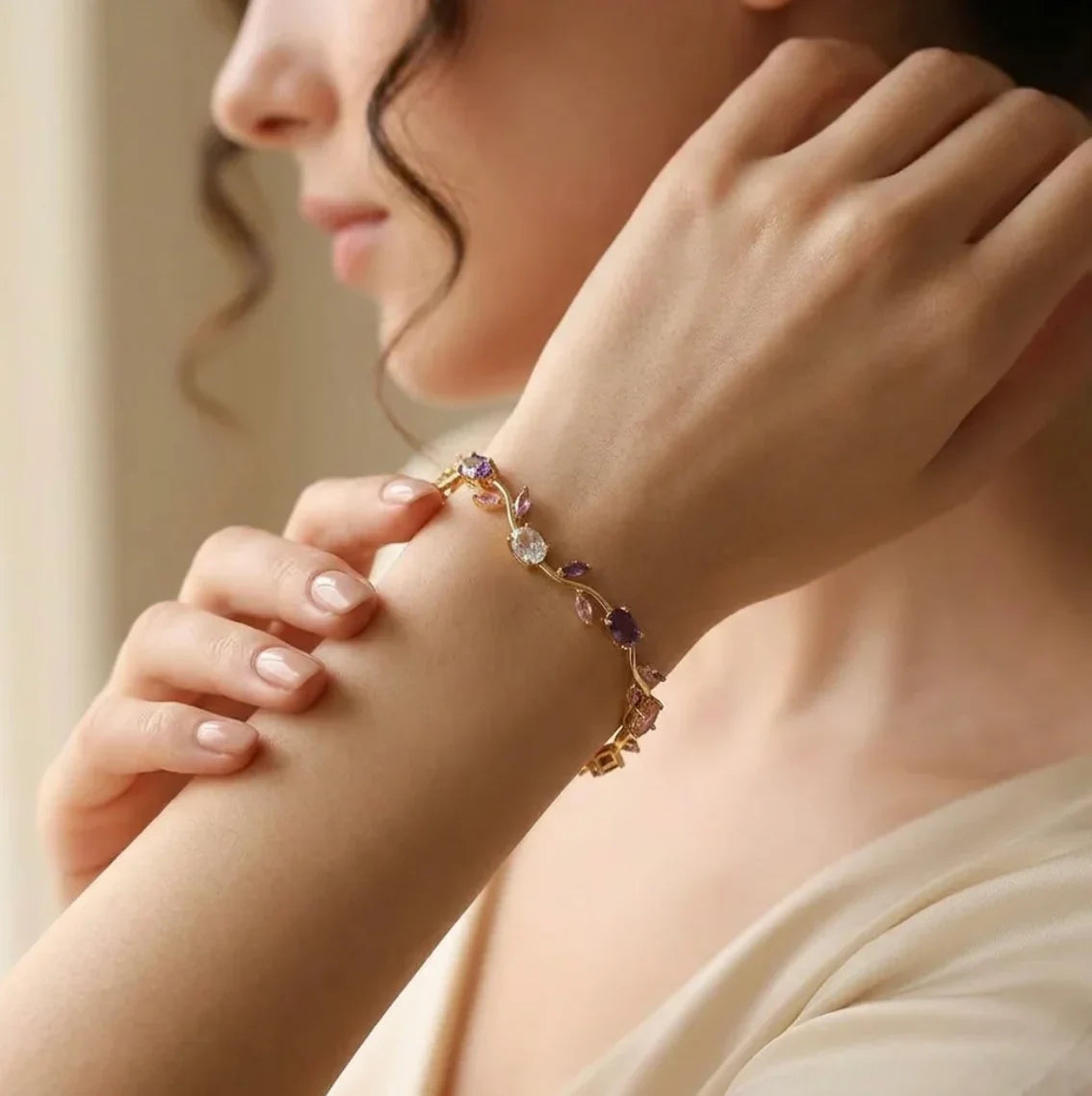 Tulip Floral Bracelet