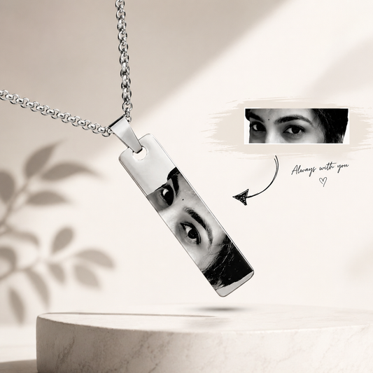 Eye Photo Necklace
