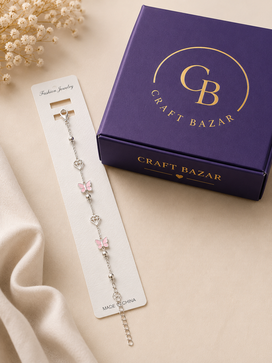 Butterfly Hand Bracelet