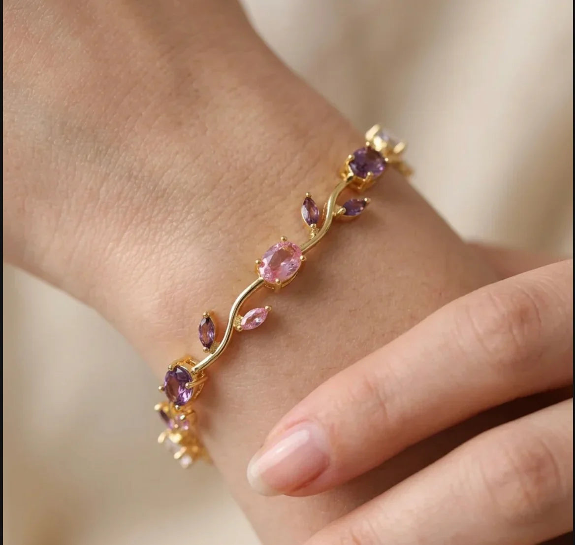 Tulip Floral Bracelet