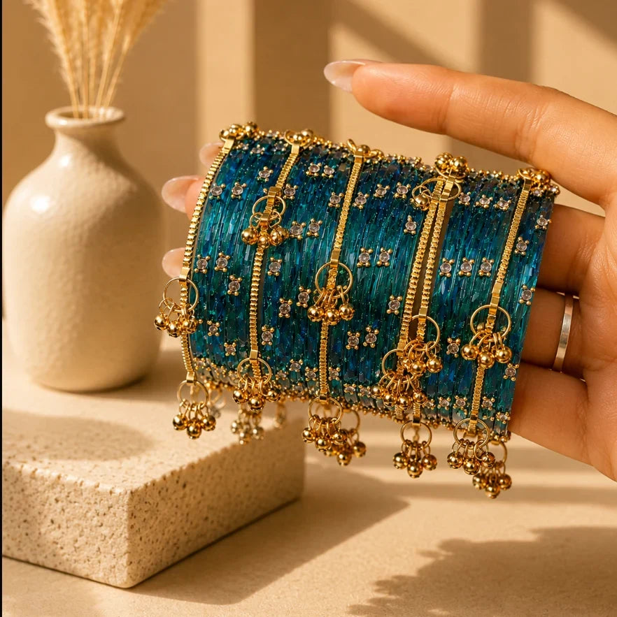 Kashmiri Bangle Set